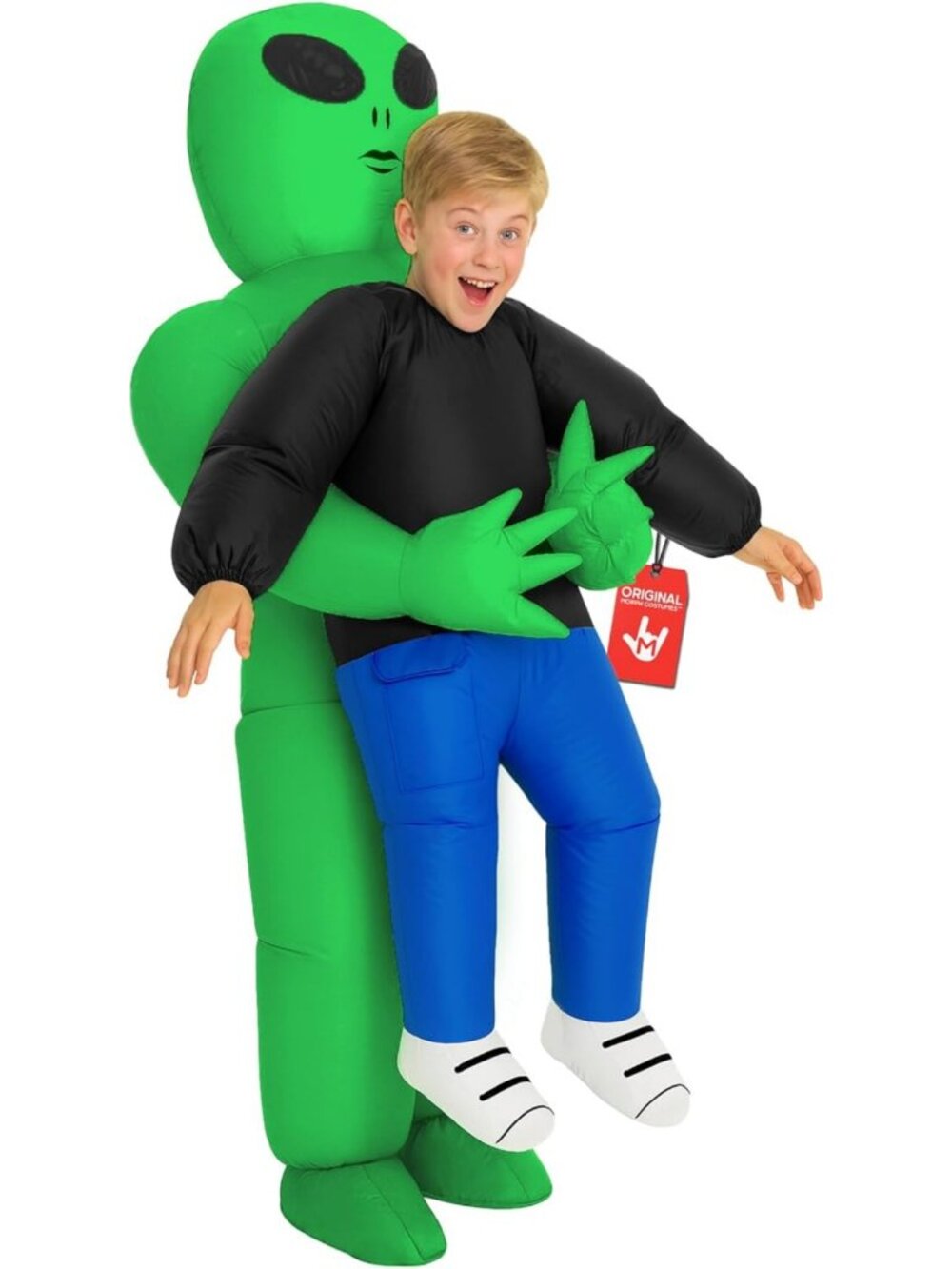 Kids Alien Costume - Fun Halloween Outfit for Boys, Perfect for Dress-Up!